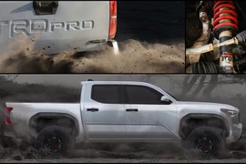 Toyota Tacoma TRD Pro 2024 có gì để "đấu" với Ford Ranger Raptor?