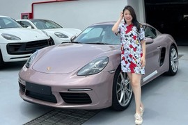 Hằng "Túi" chơi xe tiền tỷ, từ Porsche 718 Cayman đến Land Rover 