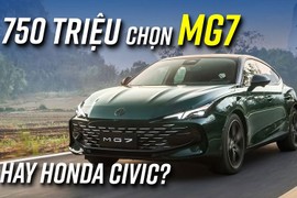 MG7 từ 750 triệu kiểm định tại Việt Nam, ra mắt cuối năm nay