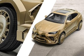 Ngắm siêu SUV Lamborghini Urus độ Mansory Venatus toàn thân "dát vàng"