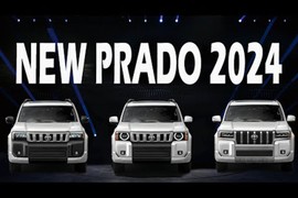 Toyota Land Cruiser Prado 2024 chốt lịch ra mắt, SUV đậm chất việt dã