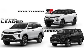 Toyota Fortuner 2023 nâng cấp từ 949 triệu đồng, thêm bản máy dầu 2.8L 