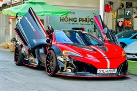 McLaren 650S Spider hơn 10 tỷ độ Liberty Walk tại Việt Nam thay “lột xác"