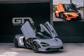 Siêu xe McLaren 720S màu xám độc nhất Việt Nam “thay áo” mới