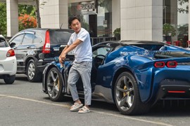 Cường Đô la "xách tay" Ferrari SF90 Spider hơn 50 tỷ dự Gumball 3000