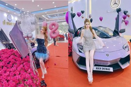 Lamborghini Aventador giá 17 tỷ mới tậu của hot girl Hân Dubai rao bán