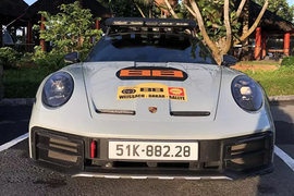 Tận thấy Porsche 911 Dakar hơn 15 tỷ, gắn biển 110 triệu ở Cần Thơ