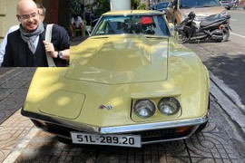 Corvette C3 Stingray "mắt nổ mắt xịt" độc nhất Việt Nam của Qua Vũ