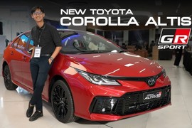 Cận cảnh Toyota Corolla Altis GR Sport 2025 hơn 834 triệu đồng