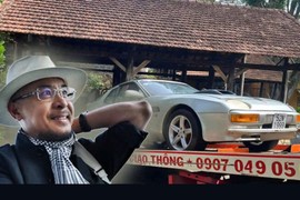 Porsche 944 của Qua Vũ "bỏ xó" gần 1 năm, lần đầu xuống phố