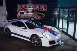 Ngắm Porsche 911 phong cách đường phố GT3 của tay chơi An Giang 