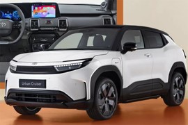 Soi cận cảnh Toyota Urban Cruiser EV, đối thủ Hyundai Creta Electric