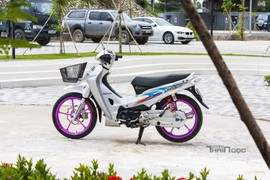 Honda Wave 125 độ “đồ chơi khủng” của biker An Giang