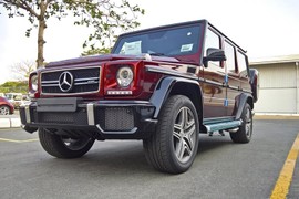 Mercedes-Benz G63 AMG “đỏ kịch độc” hơn 8 tỷ tại VN