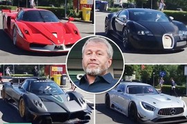 "Soi" dàn siêu xe triệu đô của tỷ phú Abramovich