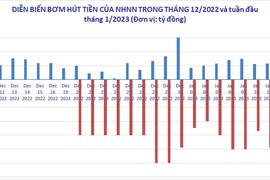 Ngân hàng Nhà nước bơm ròng tiền khi lãi suất qua đêm tăng mạnh