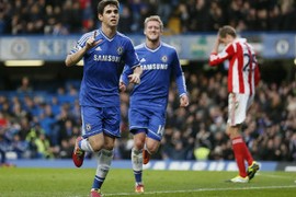 Chelsea đánh bại đội khách Stoke 3-0 