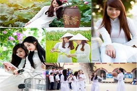 Thiếu nữ Việt nuột nà trong tà áo dài (21)