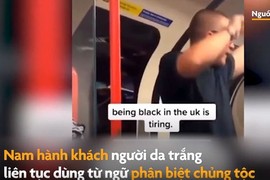 Video: Miệt thị người da màu, nam hành khách bị đánh bất tỉnh trên tàu