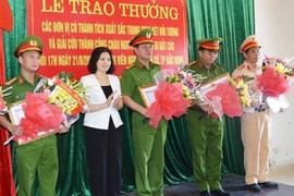 Khen thưởng các đơn vị giải cứu bé trai bị bắt cóc ở Bắc Ninh