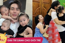 Bật cười với loạt ảnh nhí nhố của 4 bố con Lê Dương Bảo Lâm 