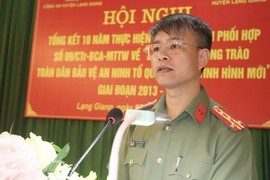 Chân dung Đại tá Thân Văn Hải - tân Giám đốc Công an Vĩnh Phúc 