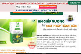 An Giáp Vương: TPCN “thổi phồng” công dụng điều trị u tuyến giáp?