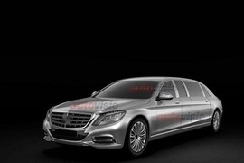 Xe siêu sang Mercedes-Benz S-Class Pullman có mặt tại Geneva 2015