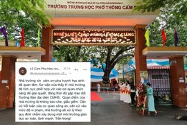 Quảng Ninh: Nghi thầy giáo trường Cẩm Phả “gạ tình” học sinh