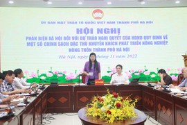 Khuyến khích phát triển nông nghiệp, nông thôn TP Hà Nội