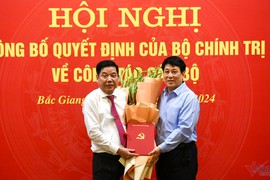 Trung tuớng Nguyễn Văn Gấu giữ chức Bí thư tỉnh Bắc Giang