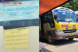 Nghi vấn nhà xe Bình An phá luồng tuyến: Sở GTVT tỉnh Hoà Bình nói gì?