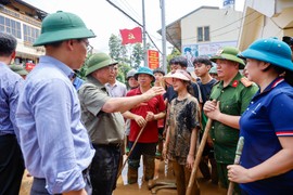 Thủ tướng Phạm Minh Chính tới Yên Bái chỉ đạo ứng phó mưa lũ