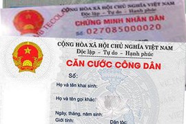 Sẽ thu phí cấp mới thẻ căn cước công dân