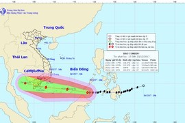 Bão Tembin hướng đến đồng bằng sông Cửu Long, có thể mạnh “khủng khiếp”