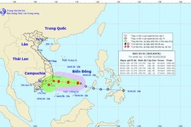 Không được chủ quan với bão số 1 hướng vào Nam Bộ