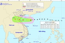 Chiều nay 18/7, bão Sơn Tinh giật cấp 10 đổ bộ từ Thái Bình đến Hà Tĩnh