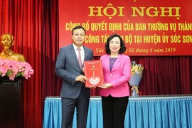 Con trai ông Phạm Quang Nghị làm Phó Bí thư huyện Sóc Sơn