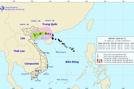 Bão số 3 vào Quảng Ninh, tâm bão giật cấp 10