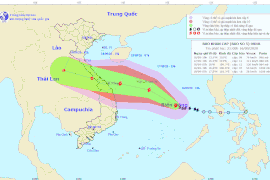 Ứng phó bão số 5: Các tỉnh miền Trung cấm biển, sơ tán dân