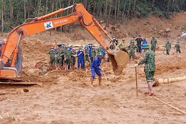 Sạt lở thủy điện Rào Trăng 3: Tìm thấy 13 thi thể cán bộ, chiến sĩ gặp nạn