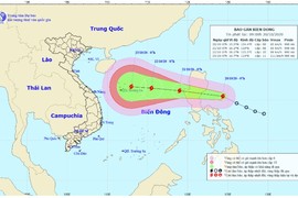 Áp thấp nhiệt đới mạnh lên thành bão, tăng cấp 3 ngày tới