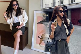  Hot blogger Hàn diện đồ đơn giản mà sành điệu