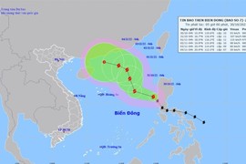 Bão Nalgae vào Biển Đông, trở thành bão số 7