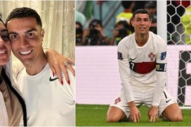 Vợ chưa cưới của của Ronaldo lại “đá xéo” HLV Santos