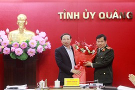 Thiếu tướng Đinh Văn Nơi tham gia Ban Chấp hành, Ban Thường vụ Tỉnh ủy Quảng Ninh