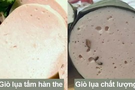 Mẹo chọn giò lụa ngon không hàn the