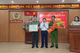 Thưởng nóng Công an phá vụ án 2 nữ lao công bị bắn khi đang quét rác