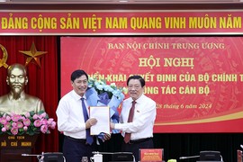 Ông Nguyễn Hữu Đông làm phó Trưởng ban Nội chính Trung ương