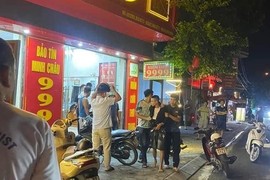 Hải Dương: Khống chế nam thanh niên cầm dao uy hiếp tiệm vàng